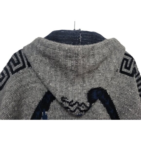 Ruminahui Ecuador Dreamcatcher Wool Zip Hoodie Sweater Jacket - Picture 8 of 14